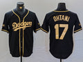 Custom #17 Black World Series Champions LAD Baseball Shirt Top