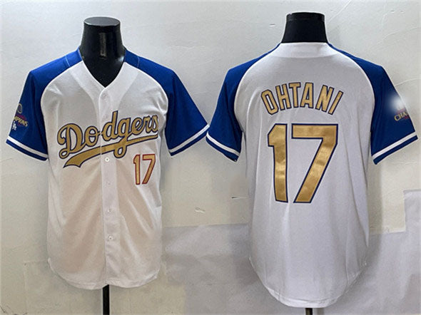 Custom #17 White 2024 World Series Champions LAD Baseball Shirt Top