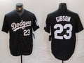 Custom #23 Black LAD Baseball Shirt Top