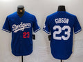 Custom #23 Blue LAD Baseball Shirt Top