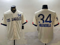 Custom #34 LAD Baseball Shirt Top