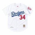 Custom #34 White LAD Baseball Shirt Top