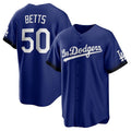Custom #50 City Connect LAD Baseball Shirt Top