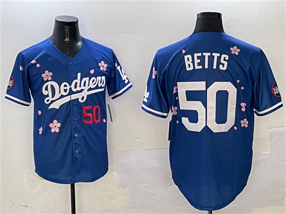 Custom #50 2025 LAD Baseball Shirt Top