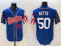 Custom #50 LAD Baseball Shirt Top