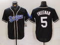 Custom #5 Black LAD Baseball Shirt Top