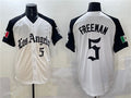 Custom #5 Black 2025 LAD Baseball Shirt Top