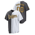 Custom #00 White 2022 All Star LAD Baseball Shirt Top