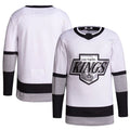 Custom #22 White 2021 LAK Hockey Shirt Top