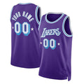 Custom #22 Purple 2021 LAL Basketball Shirt Top