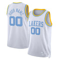 Custom #23 White 2022 LAL Basketball Shirt Top