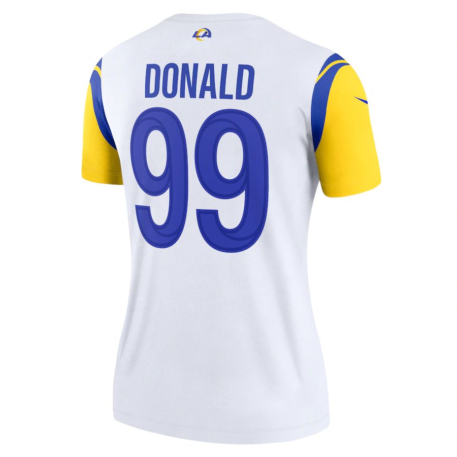 Custom #99 White LAR Football Shirt Top