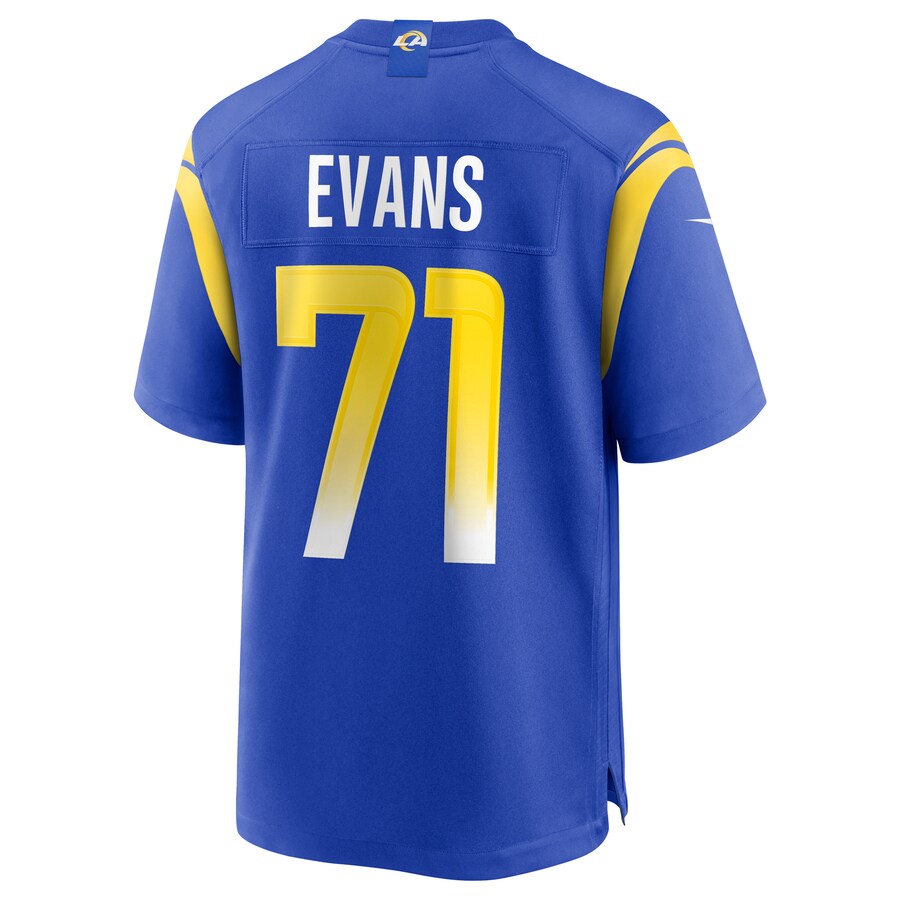 Custom #71 LAR Football Shirt Top