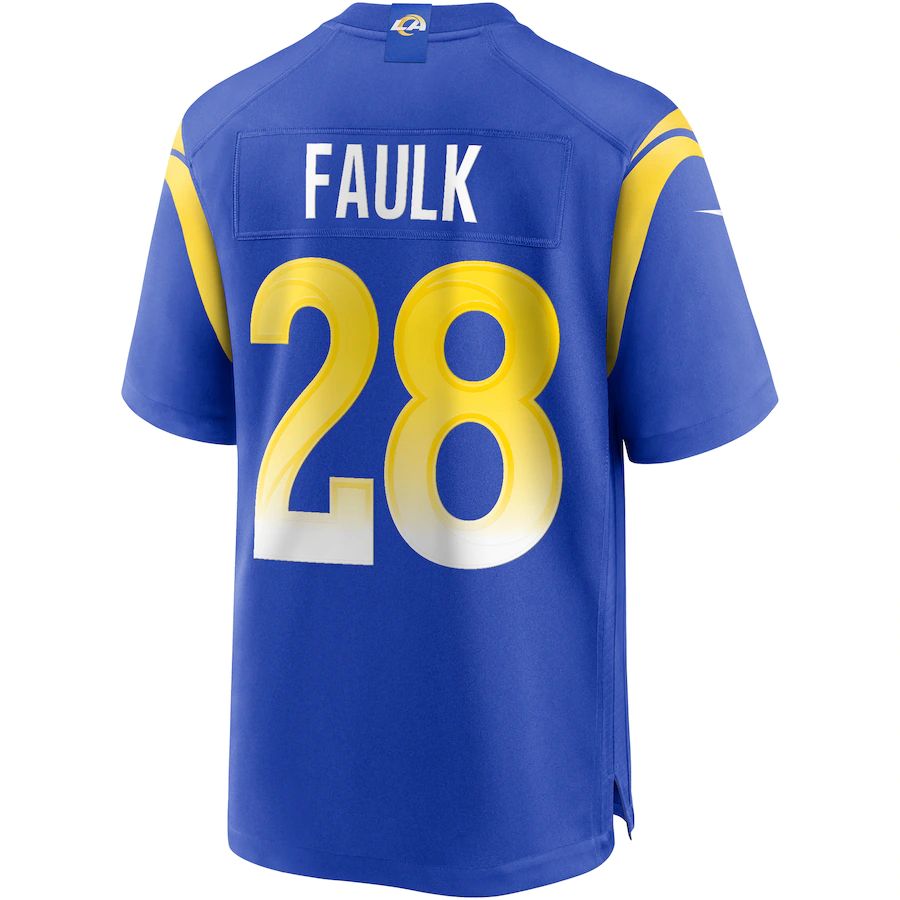 Custom #28 LAR Football Shirt Top