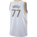 Custom #77 White 2020 DAL Basketball Shirt Top