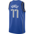 Custom #77 Blue 2021 DAL Basketball Shirt Top