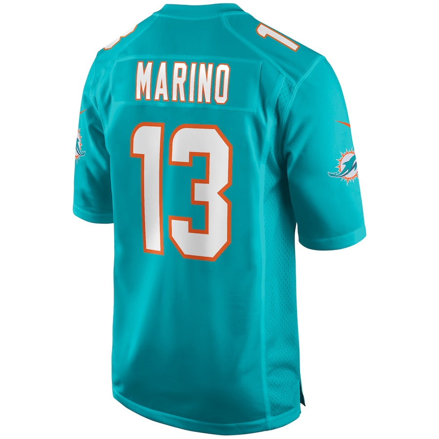 Custom #13 Aqua MIA Football Shirt Top