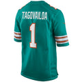 Custom #1 Aqua MIA Football Shirt Top