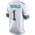 Custom #1 White MIA Football Shirt Top