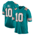 Custom #10 Aqua MIA Football Shirt Top