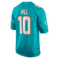 Custom #10 Aqua MIA Football Shirt Top