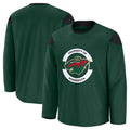 Custom Green MIN Hockey Shirt Top