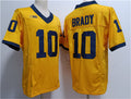 Custom #10 Yellow 2023 College Shirt Top