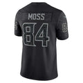 Custom #84 Black MIN Football Shirt Top