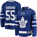 Custom #55 Blue TOR Hockey Shirt Top