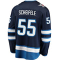 Custom #55 Navy Hockey Shirt Top