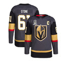 Custom #61 Gray 2023 Stanley Cup VGK Hockey Shirt Top