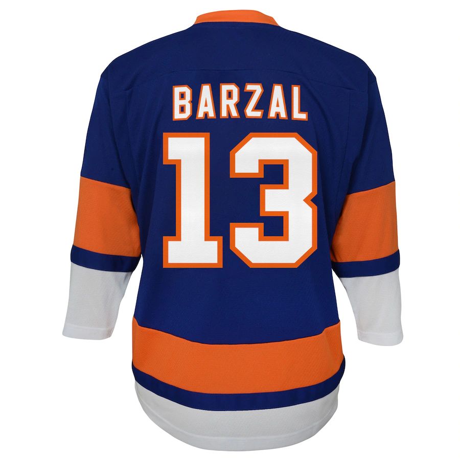 Custom #13 NYI Hockey Shirt Top