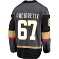 Custom #67 Black VGK Hockey Shirt Top