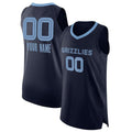 Custom #22 Navy 2021 MEM Basketball Shirt Top