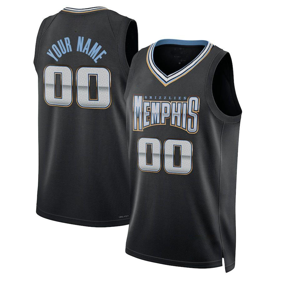 Custom #23 Black 2022 MEM Basketball Shirt Top