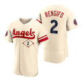 Custom #2 Cream 2022 City Connect LAA Baseball Shirt Top