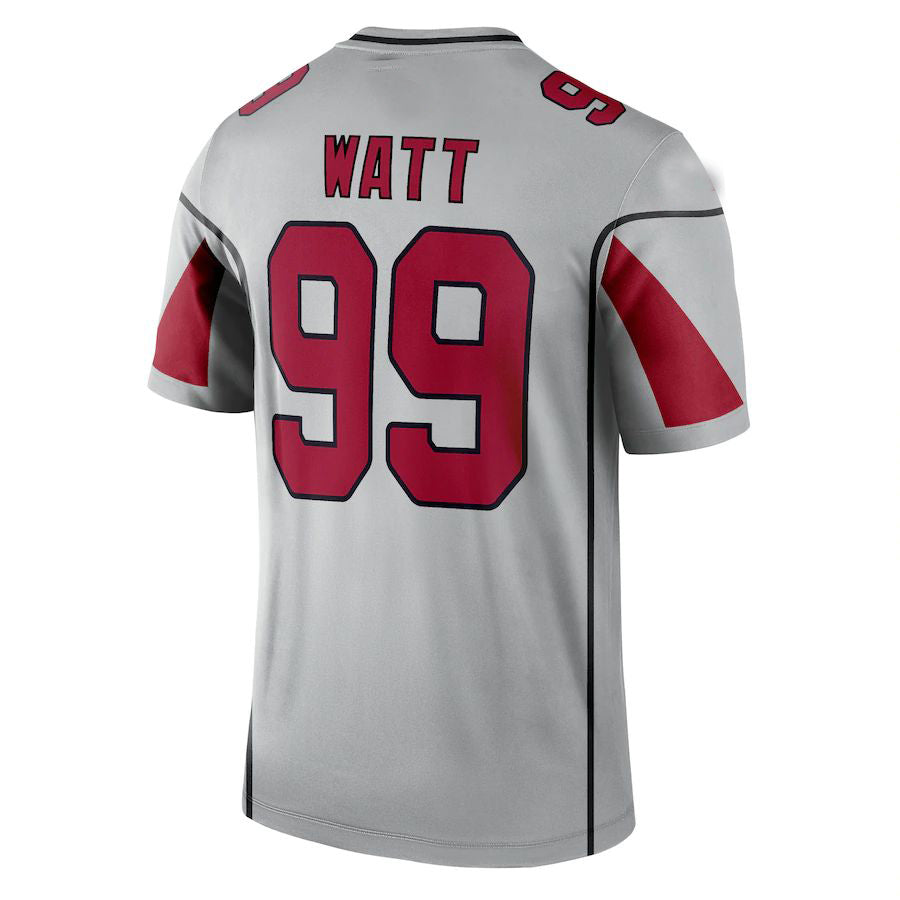 Custom #99 Silver Football Shirt Top