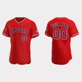 Custom Red 2020 LAA Baseball Shirt Top