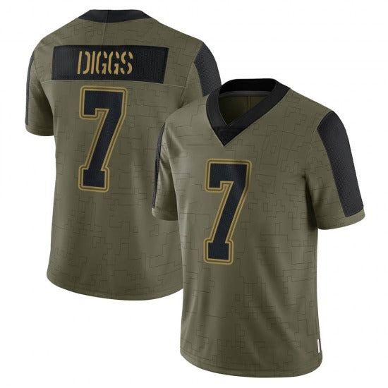 Custom #7 DAL Football Shirt Top