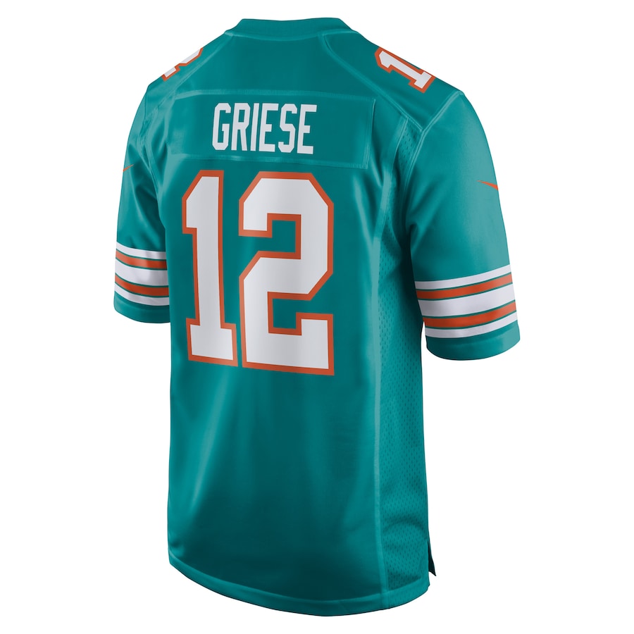 Custom #12 Aqua MIA Football Shirt Top