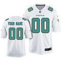Custom White 2013 MIA Football Shirt Top