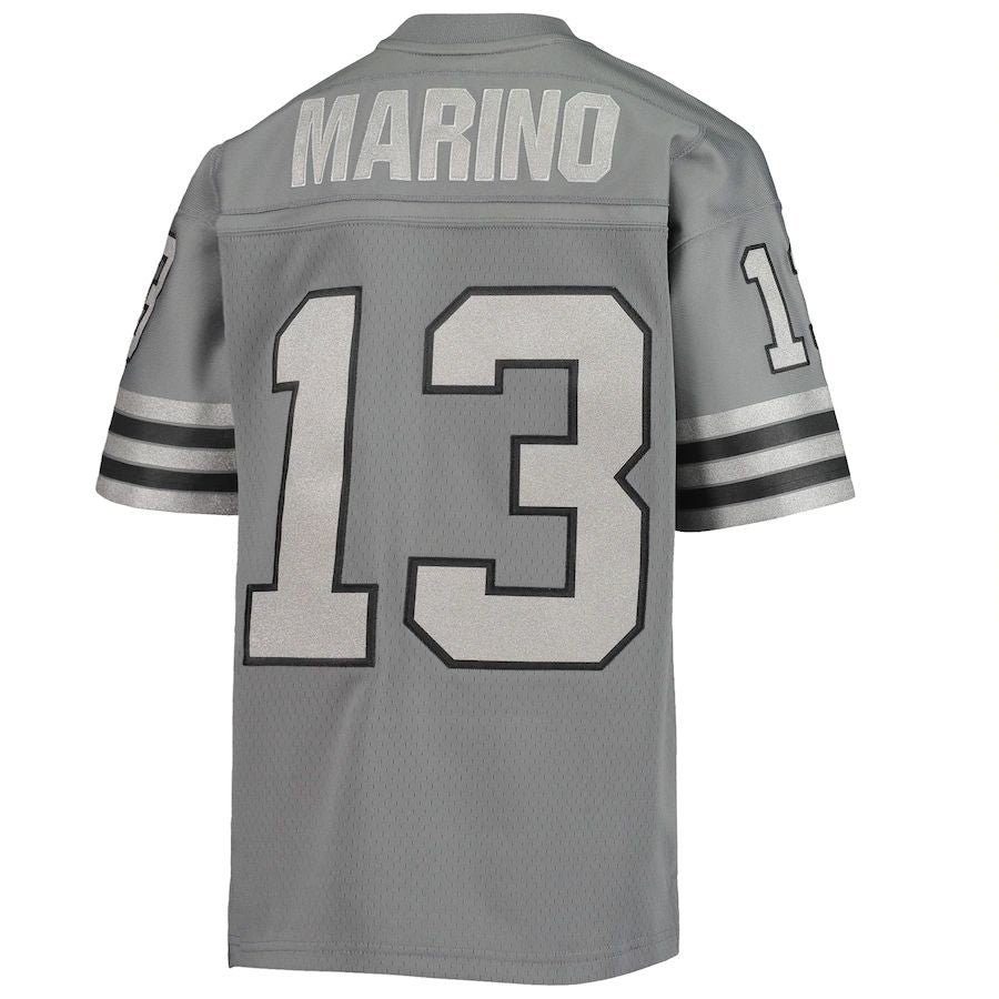 Custom #13 Charcoal 1984 MIA Football Shirt Top