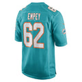 Custom #62 Aqua MIA Football Shirt Top