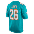 Custom #26 Aqua MIA Football Shirt Top