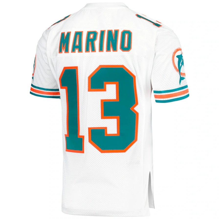 Custom #13 White 1995 Throwback MIA Football Shirt Top