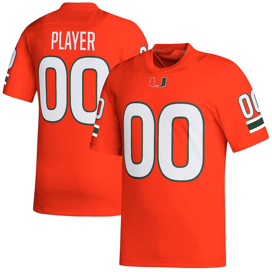 Custom Orange Football Shirt Top