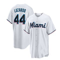 Custom #44 White MIA Baseball Shirt Top