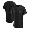 Custom Black MIA Baseball Shirt Top