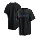 Custom Black MIA Baseball Shirt Top