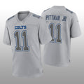 Custom #11 Gray IND Football Shirt Top